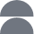 Two semicircles stacked vertically